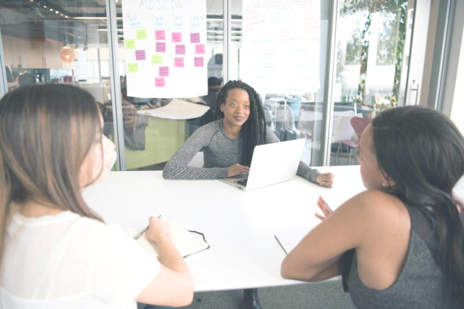 Financial analysis workspace showing collaborative partnership environment